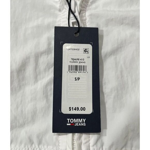 Y2K Tommy Hilfiger Windbreaker Tommy Jeans Jacket Men's Size S/P NWT MRSP $150 - Picture 7 of 14
